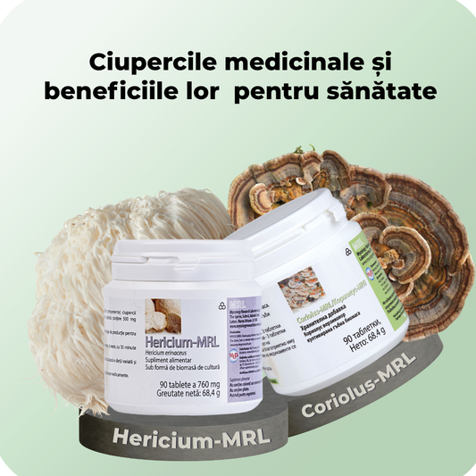 Pachet Promoțional Wellness Hericium-MRL + Coriolus-MRL