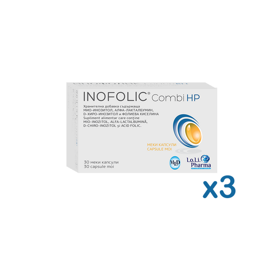PACHET INOFOLIC COMBI HP ® x 3