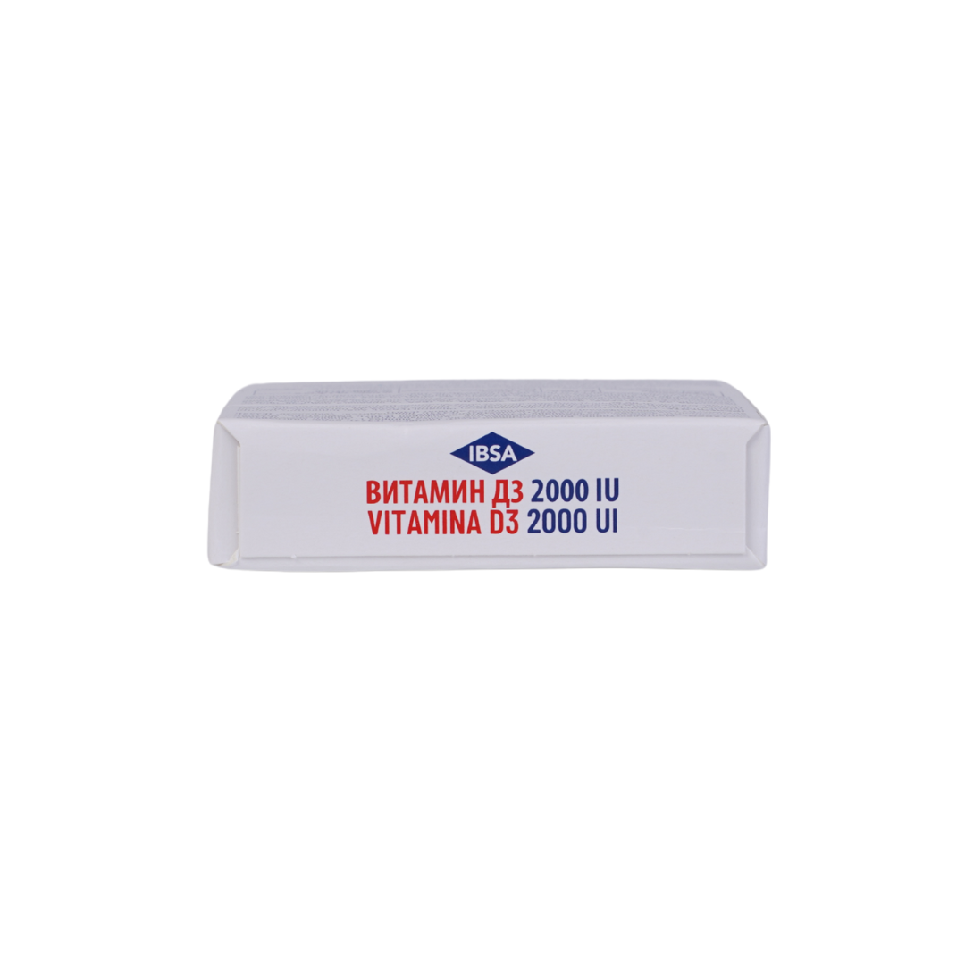 VITAMINA D3 IBSA 2000 UI cutie cu 30 filme ODF